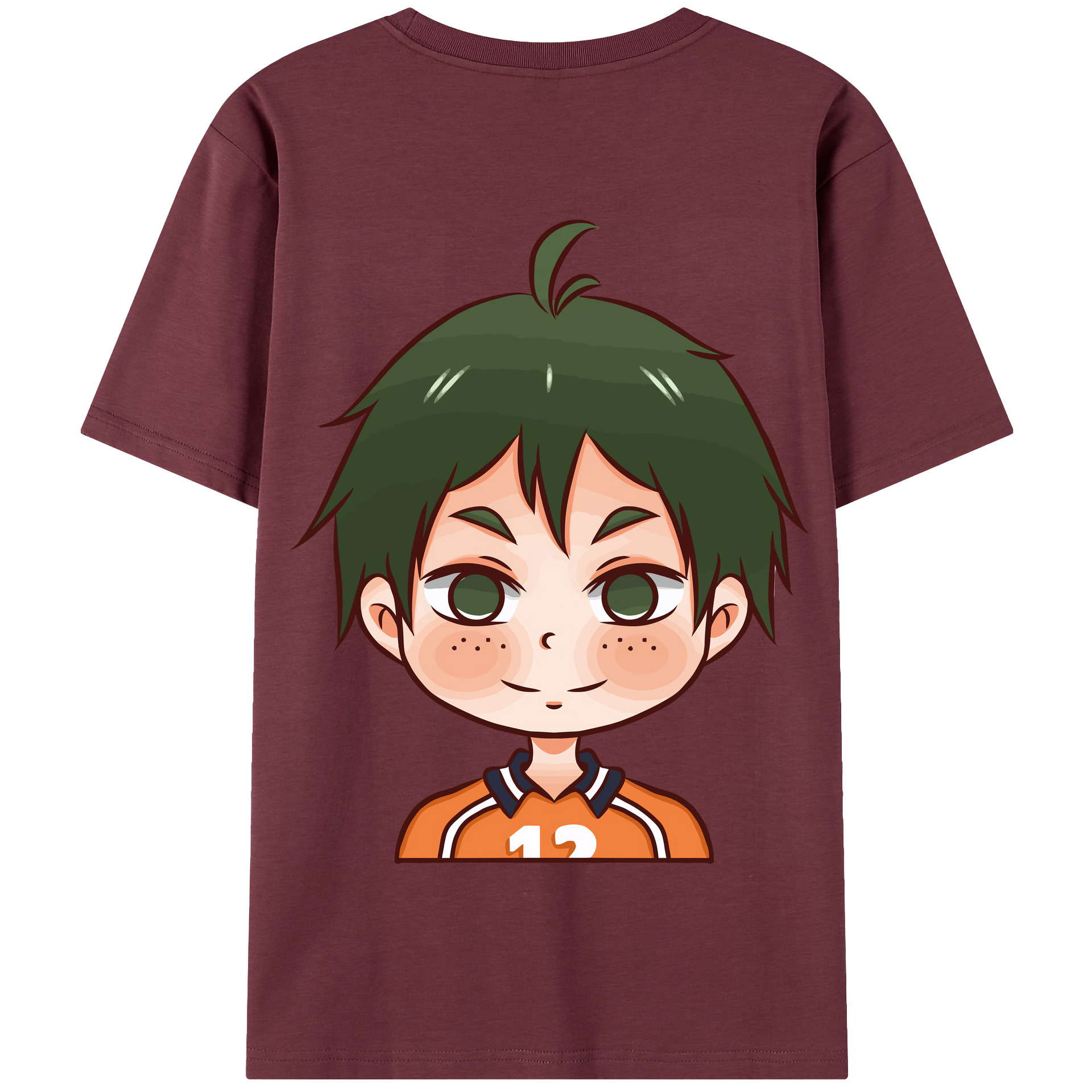（画像用） ハイキュー!! Haikyu!! 綿100％半袖Tシャツ（背面プリント）